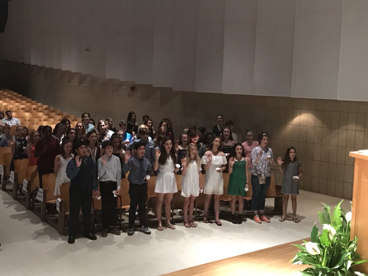 NJHS at DMS inducted more amazing students last night.  Congrats!  <a href="/dmsbcps/">Dumbarton MS</a>.