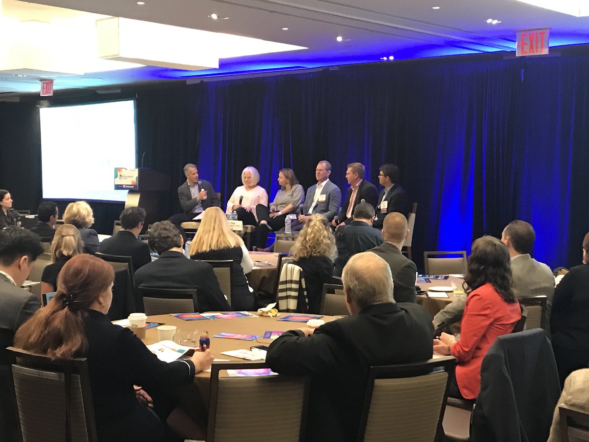 pearlbday15's tweet photo. @awolk @joybaer @BradSmith_Videa Mark Mitchell, Julie Sterling and Mike Zinsmeister our amazing panel discussing Automating TV Advertising @Programmatic_TV #programmaticsummit2018 https://t.co/L9ykkgy9OW
