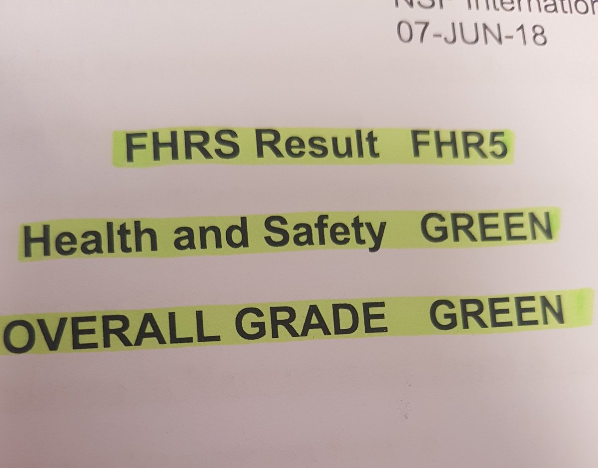 💚 5 star NSF at Pontypool PI today 💚 smashing these all greens out 😁 <a href="/BoxallMichelle/">Michelle Boxy</a> <a href="/RikkiQuinlan/">RQPI</a> <a href="/PIWestIsBest/">West Is Best</a> #proud #amazingteam #allgreen #thankyouteam