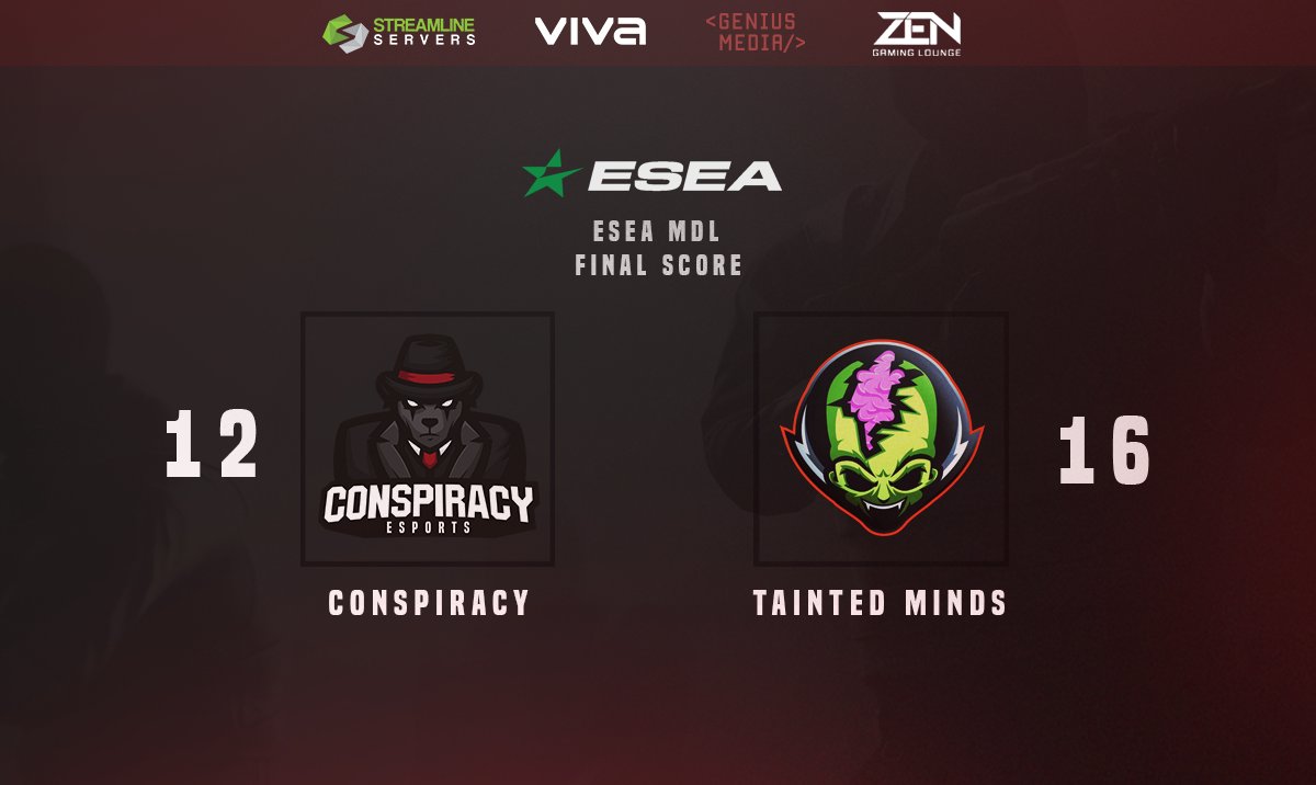 Conspiracy Esports tweet media