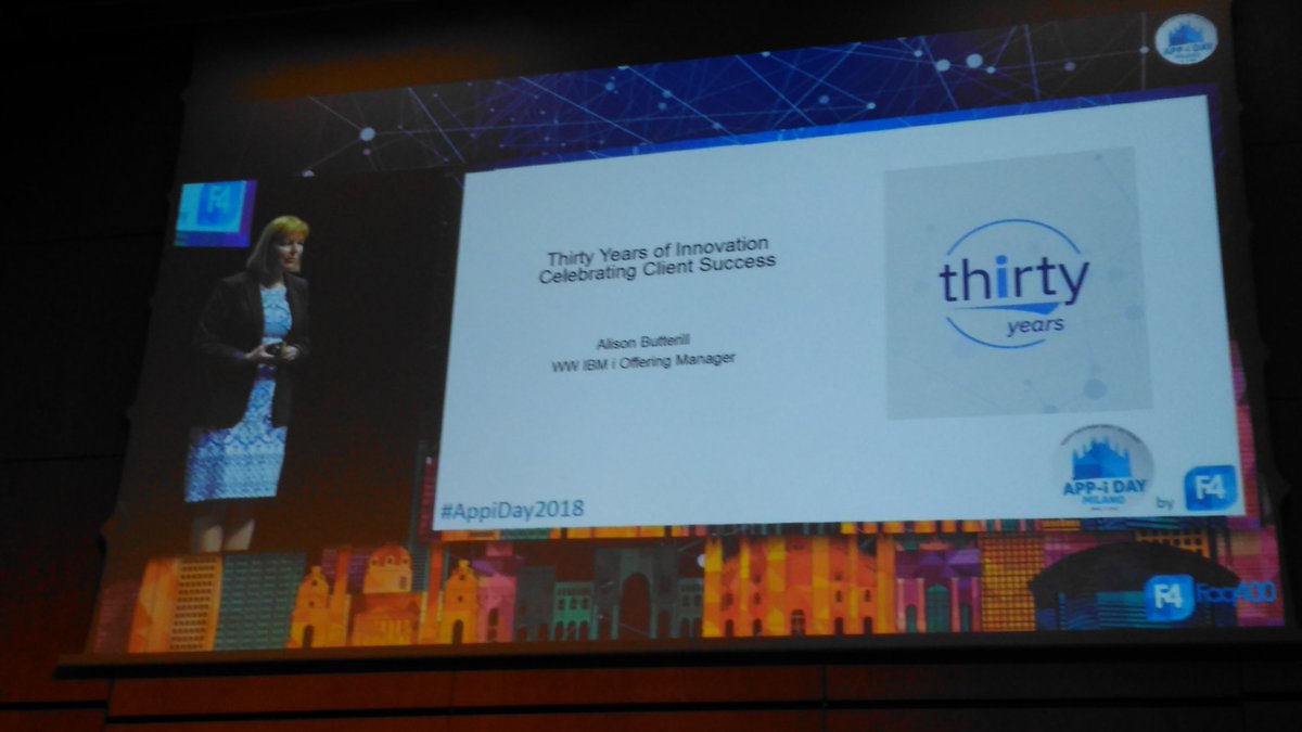 AnnaAmorth's tweet photo. Alison Butterill a #AppiDay2018 # #FuoriThink #ThinkMilano #IBMi30 https://t.co/PHsgPsOXEZ