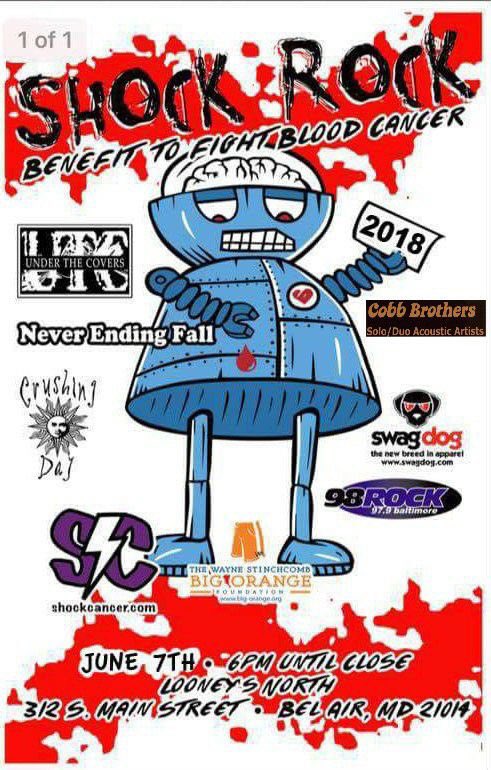bfranz1234's tweet photo. #thursday @ @BELAIRLOONEYS  @looneyspub @Capitals #RockTheRed #shockrock2018 #benefittofightbloodcancer https://t.co/4beLir0b4a