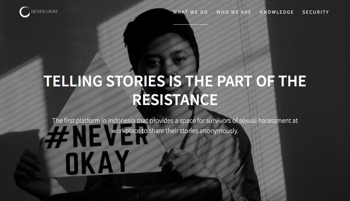 Kawan, terima kasih atas banyaknya cerita yang masuk melalui website kami. Kalian luar biasa. Beberapa cerita bisa kita baca dan dukung disini neverokayproject.org/story. We support you! #SayaJuga #TimesUp #neverokay