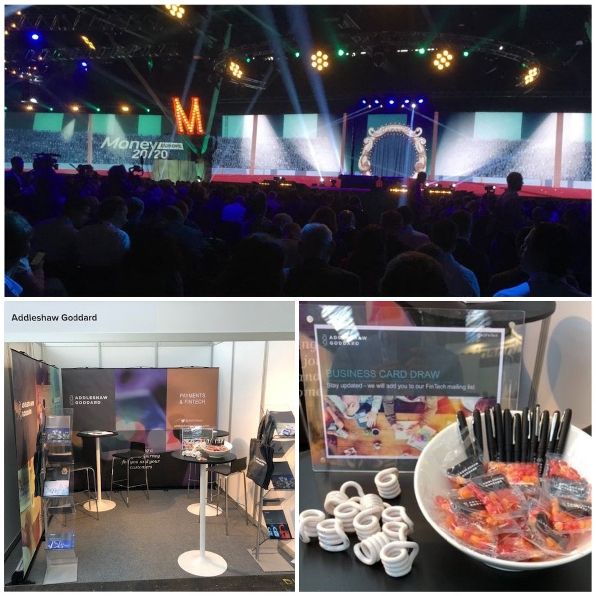 AGFinTech's tweet photo. And that's a wrap! Big thanks to the @money2020 team for putting on such a fantastic event! #M2020EU #FinTech #AGElevate https://t.co/I0TcSPHijr