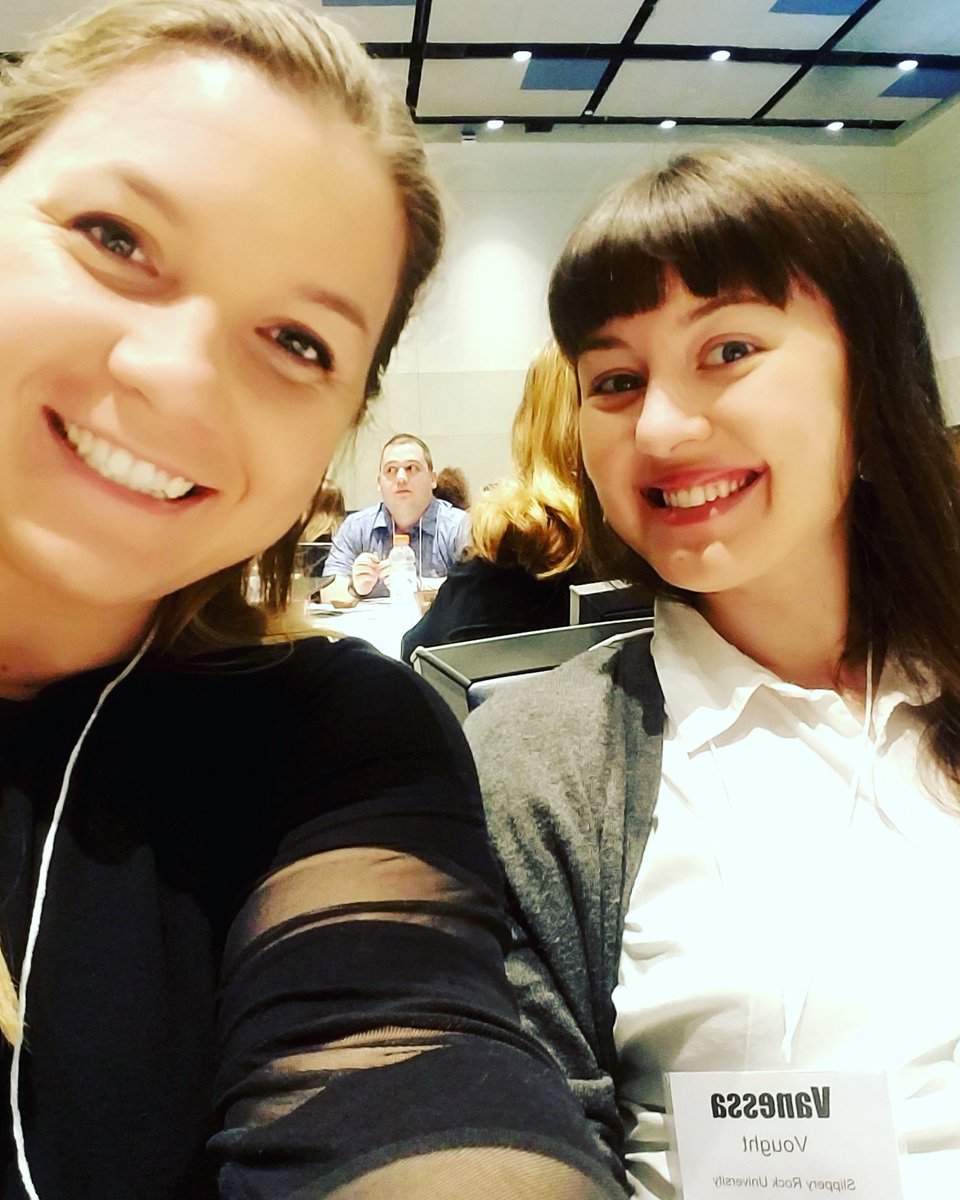 esuwellness's tweet photo. Our Coordinator of Wellness Education & Prevention, Laura Suits and Slippery Rock University's Health Educator are working together to provide the best services to you! #sru #esu #paprevention #CPA #StepUpESU https://t.co/xfOHq2T0xI