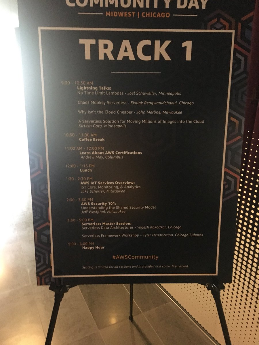 MKE AWS User Group tweet media