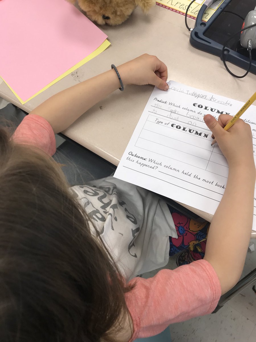 MrsBarry_RRD's tweet photo. #Super2nd flexed their #STEM Muscles to determine which shaped column would be the strongest. They predicted, constructed, tested, and reflected! @RRD_LCPS @Sofia_Halapides https://t.co/0iOUtsHaWl