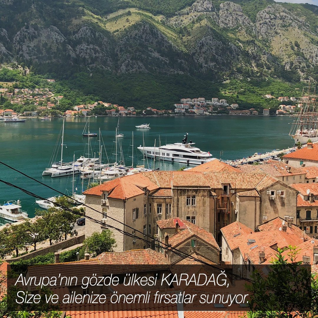 AB Üyesi Ülke olma yolundaki Karadağ'da şirket kurup, ailenize oturum izni alabilirsiniz. Üstelik Karadağ'daki vergi avantajlarını şirketiniz için bir fırsat olarak kullanabilirsiniz.
#karadağ #montenegro #budva #podgorica #yurtdışıyaşam #tivat #kotor #abüyeliği #vizesizseyahat