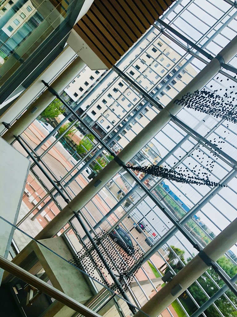 fran_ohara's tweet photo. At Life Hub Cardiff Bay today - a venue like no other... with green ‘green’ walls, neon lights and views over the bay - relaxing and stimulating at the same time #recommend #conferences #events #visualmaps #training #cardiff  @ScarletDesignGr @lshubwales https://t.co/vZ6opOrpYL