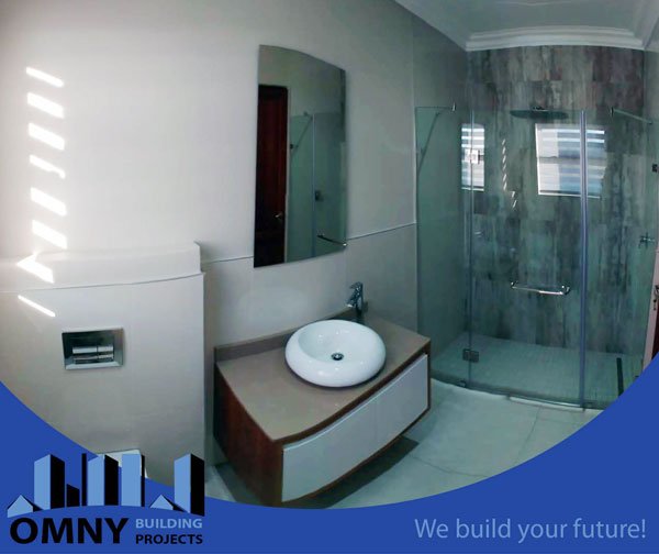 BuildingOmny's tweet image. This stylish bathroom was crafted by the Omny Team in the Hills Estate