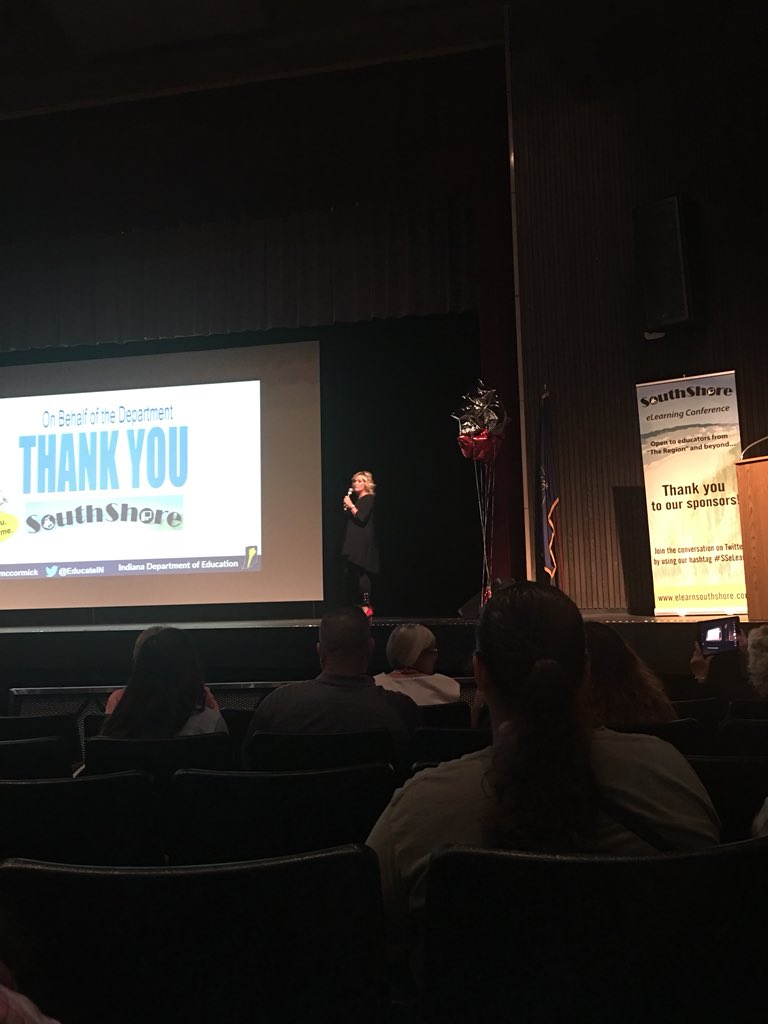 MissStanley203's tweet photo. Day 2 of #sselearn2018 starting the day off with @suptdrmccormick #schk12 https://t.co/n2Q8MaaQnX