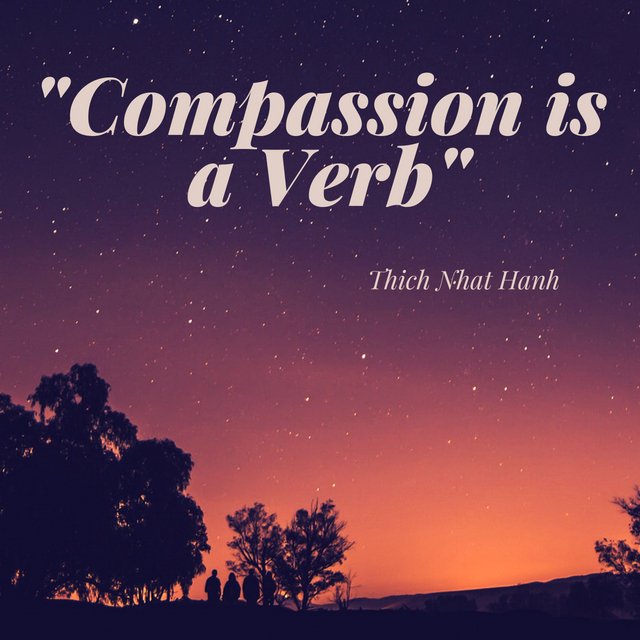 mindfulnm's tweet photo. How will the world be different today if I compassion, You compassion, We compassion? #Compassionisaverb #ConjugateCompassion https://t.co/BB7ZXffYU3