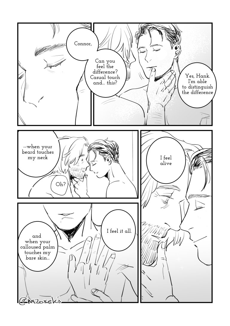 mizoreki's tweet photo. soft 😭 #HankCon https://t.co/eFUrqGekNe