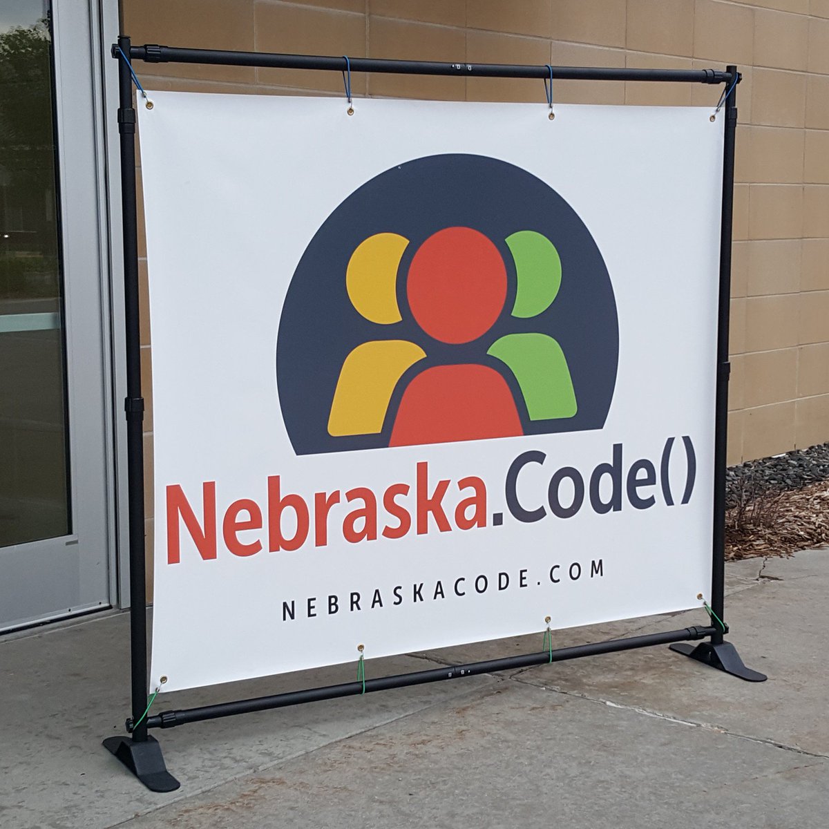 tomcudd's tweet image. I'm a sucker for "state-of-Nebraska-shaped" logos. #WeAreVML #NebrCode @amegala