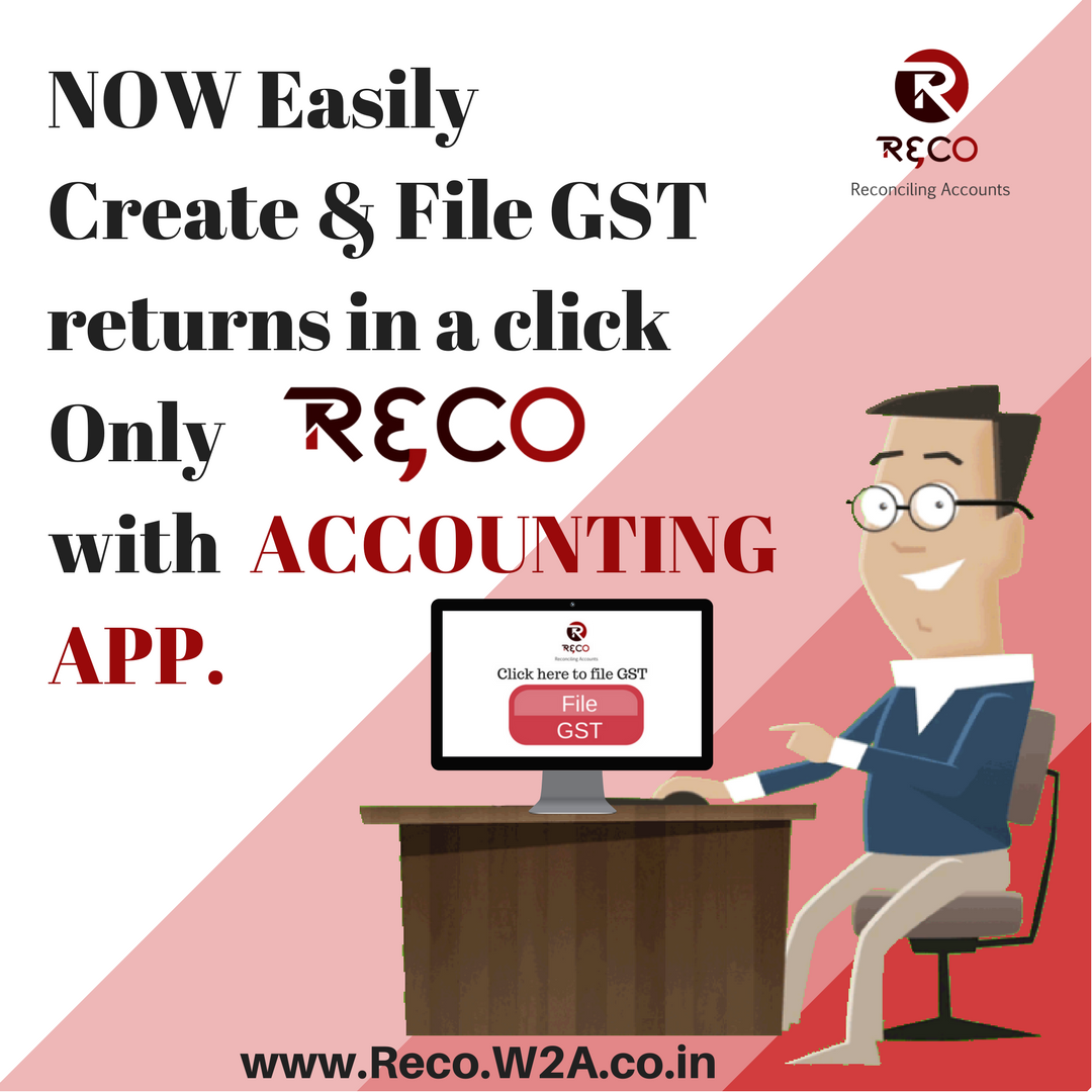 Reco4accounting's tweet photo. With RECO GST ready #AccountingSoftware easily file #GSTReturns, Billing &amp; #Invoice all with a single mobile app. 

https://t.co/LVwlenzR11

#Finance #FinanceManagement #Accounting #AccountingApplication #Accountant #Accounts #BookKeeping https://t.co/Hc5bobRzEA