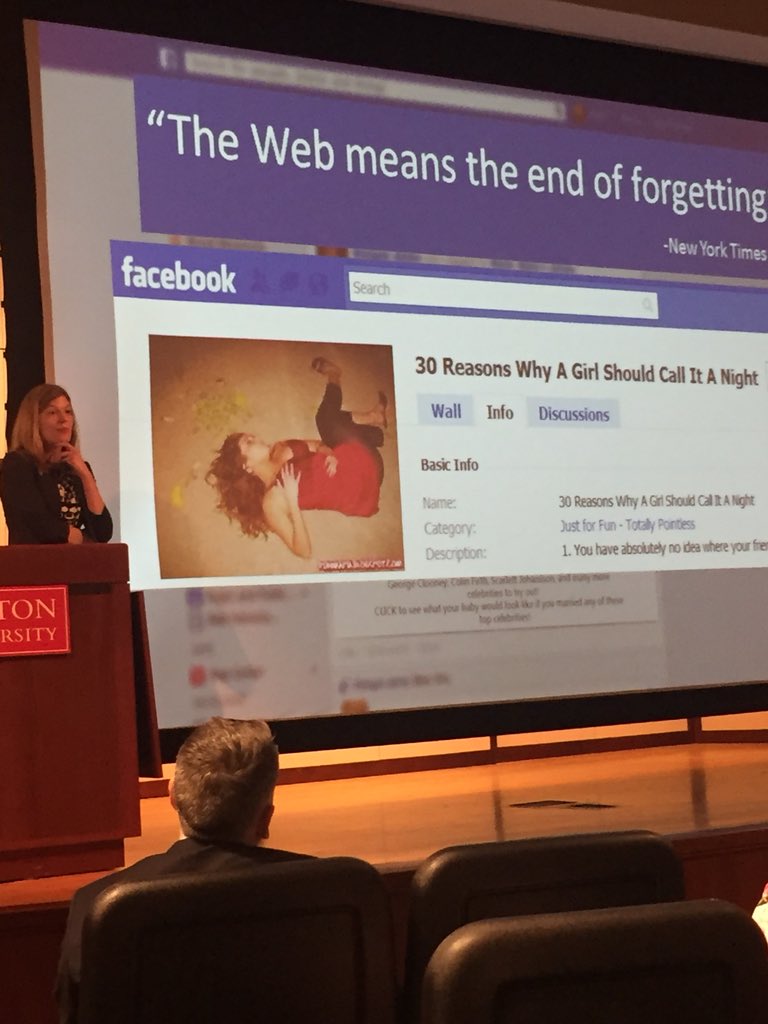 babickart's tweet photo. People are more likely to disclose risky content and be less concerned about privacy when sharing is temporary: Research by @lesliekjohn at #digitizedbehavior @BUQuestrom https://t.co/rgZtVbbzv1