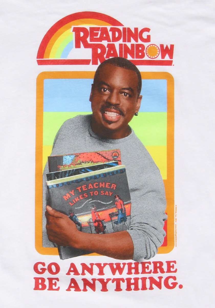 LaurenLynnPHR's tweet photo. Watching Reading Rainbow  #ageyourselfinthreewords #goanywherebeanything #readingrainbow https://t.co/TkzXj0QIz5