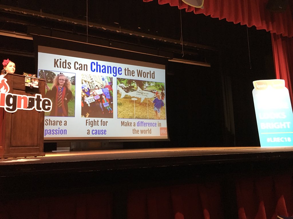 LindseySickler's tweet photo. “Being connected matters.” -@TheLivBits. Our students must learn how to be responsible, productive digital citizens. They need us to set an example. #LREC18 https://t.co/4FaIgXZMsr