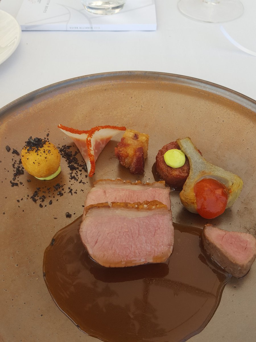 Heerlijke college lunch  <a href="/alliancegastro/">Alliance Gastronomiq</a> collega <a href="/debokkedoorns/">Bokkedoorns</a>