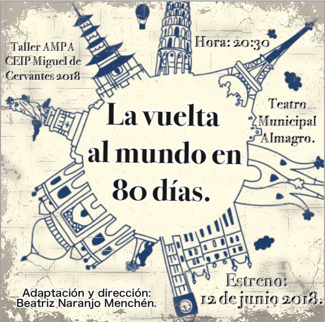 Original adaptación!#Estreno #teatro #almagro #muestra 🎭❤️. Entrada gratuita hasta completar aforo.