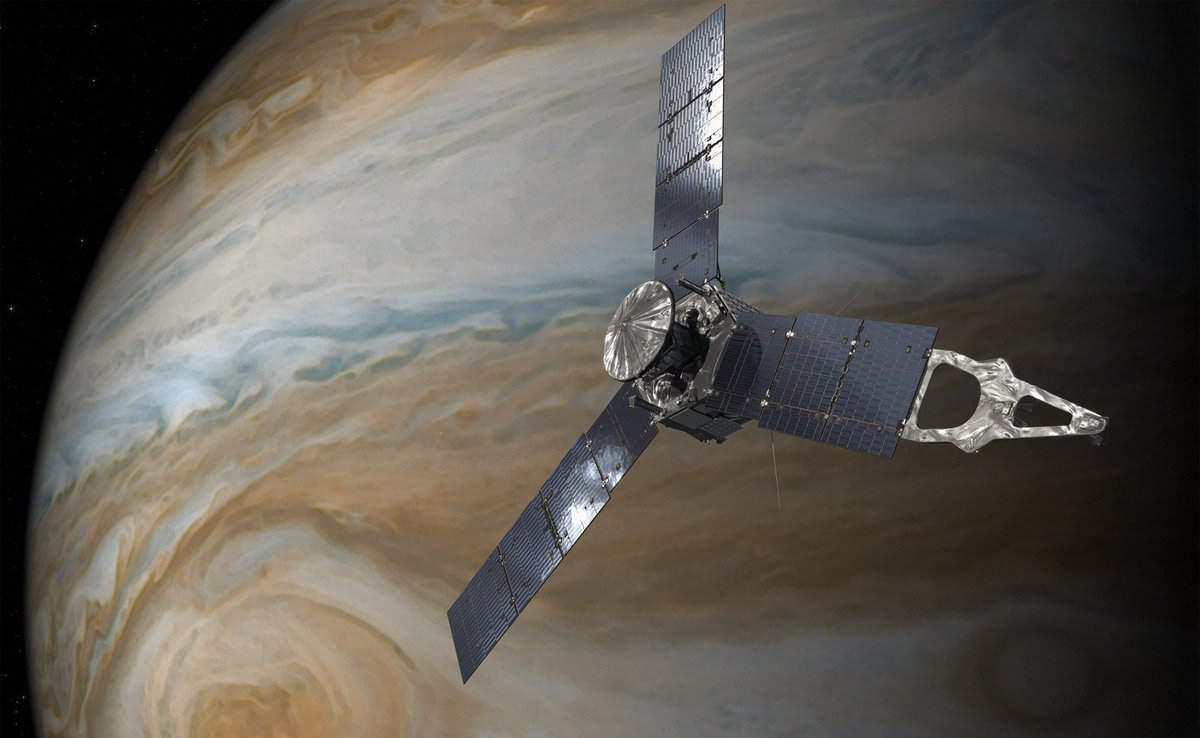 oznerol93's tweet photo. Un problema meccanico ha regalato altri 3 anni di vita alla missione #Juno della @NASA https://t.co/clKdWYfdXZ https://t.co/dEwwZXXHQ9