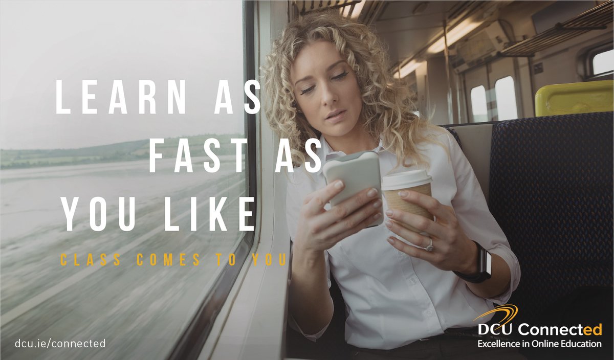 DCU_Connected's tweet photo. The online Graduate Diploma programmes in Management offered by @DublinCityUni through @SpringboardHEA are ideal for students who are combining work, life and studies. Check them out at https://t.co/vP9Gvyy8aA #springboard2018 https://t.co/TR6BDIietx