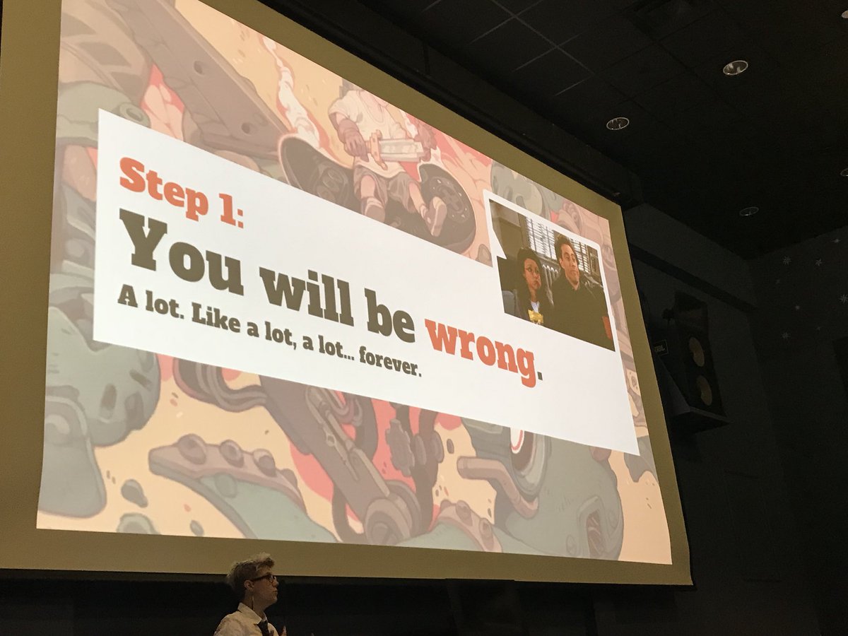jadamsVT's tweet photo. “Every time you recognize you are wrong, you’ve learned something.” @MLDibbs #GeoDatSci https://t.co/agsbpWsLcF
