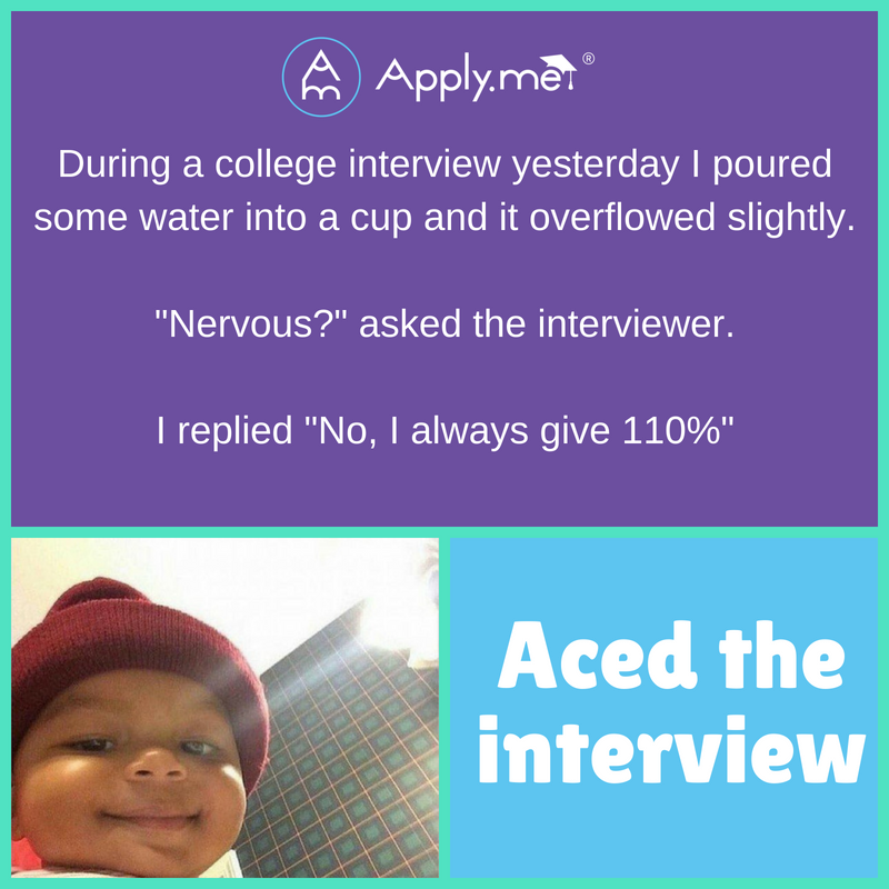 applymeapp's tweet photo. Sometimes all you need is a little advice because first impression really count! #scholarships #collegeprep #collegeinterview
https://t.co/nwNjnesLsR https://t.co/P0iSG7IQrt