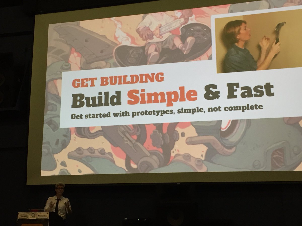 jarlathond's tweet photo. Great #GeoDatSci keynote from @MLDibbs #Geospatial community can learn a lot from game design https://t.co/Jgk5oedOlP