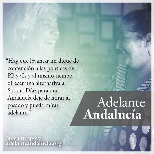 Ni socialistas traidores, ni la derecha casposa y corrupta del PP, ni esos Ciudadanos que querían venir a Andalucía para enseñarnos a pescar. Ellos no van a cambiar nada. Andalucía construida por los andaluces y andaluzas. #AdelanteAndalucía

Firma adelanteandalucia.org