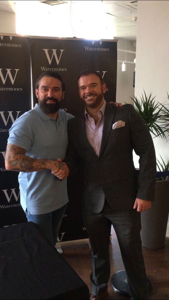 kimmysandi's tweet photo. @antmiddleton Thanks for making my two guys very happy 😃 Brodie is looking forward to his new bedtime stories (maybe when he’s a bit older) 👍🏻👶🏼💪🏻 https://t.co/vRXizwL2oA