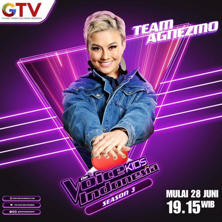 1071klitefm's tweet photo. Ikuti kembali aksi The One And Only Swag Coach @agnezmo di 'THE VOICE KIDS INDONESIA SEASON 3' MOR3 FUN! Mulai 28 Juni 2018 setiap Kamis pukul 19.15 WIB @OfficialGTVID #ReadyForTVKI3 @TheVoiceKidsGTV #KLiteEvent https://t.co/bEtvTlczut