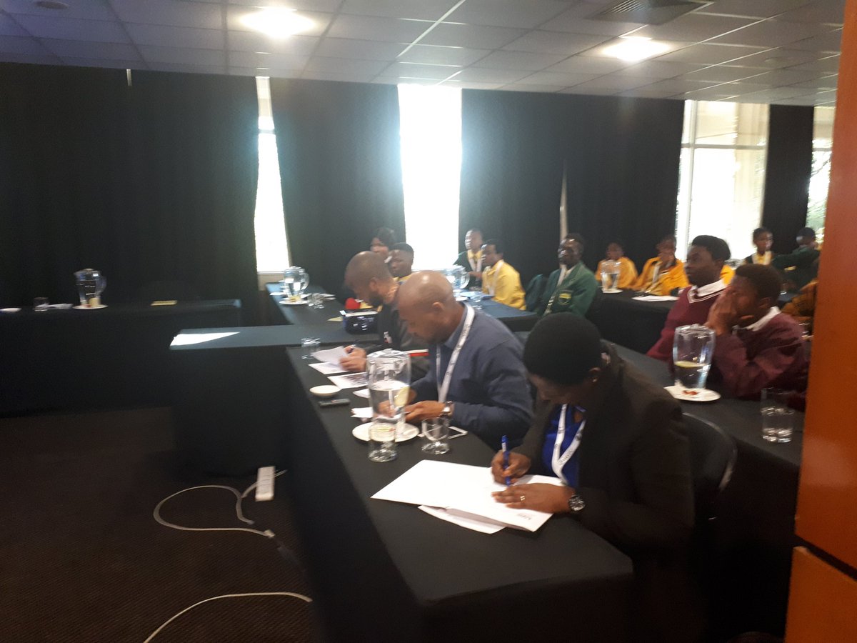 Simply_Thandi's tweet photo. And that's the wrap for the #FabLab pitch explosion now we off to the awarding of FabLab Schools. thank you to our adjudicators and Ms. Primrose Mokone the programme director.
#TheAfricaThatWeWant
#TheYouthisOurNow
#YGEDialogue
#ACCSF2018
@CityTshwane @SustainweekSA @CSIRICC https://t.co/spFkPhm5cW