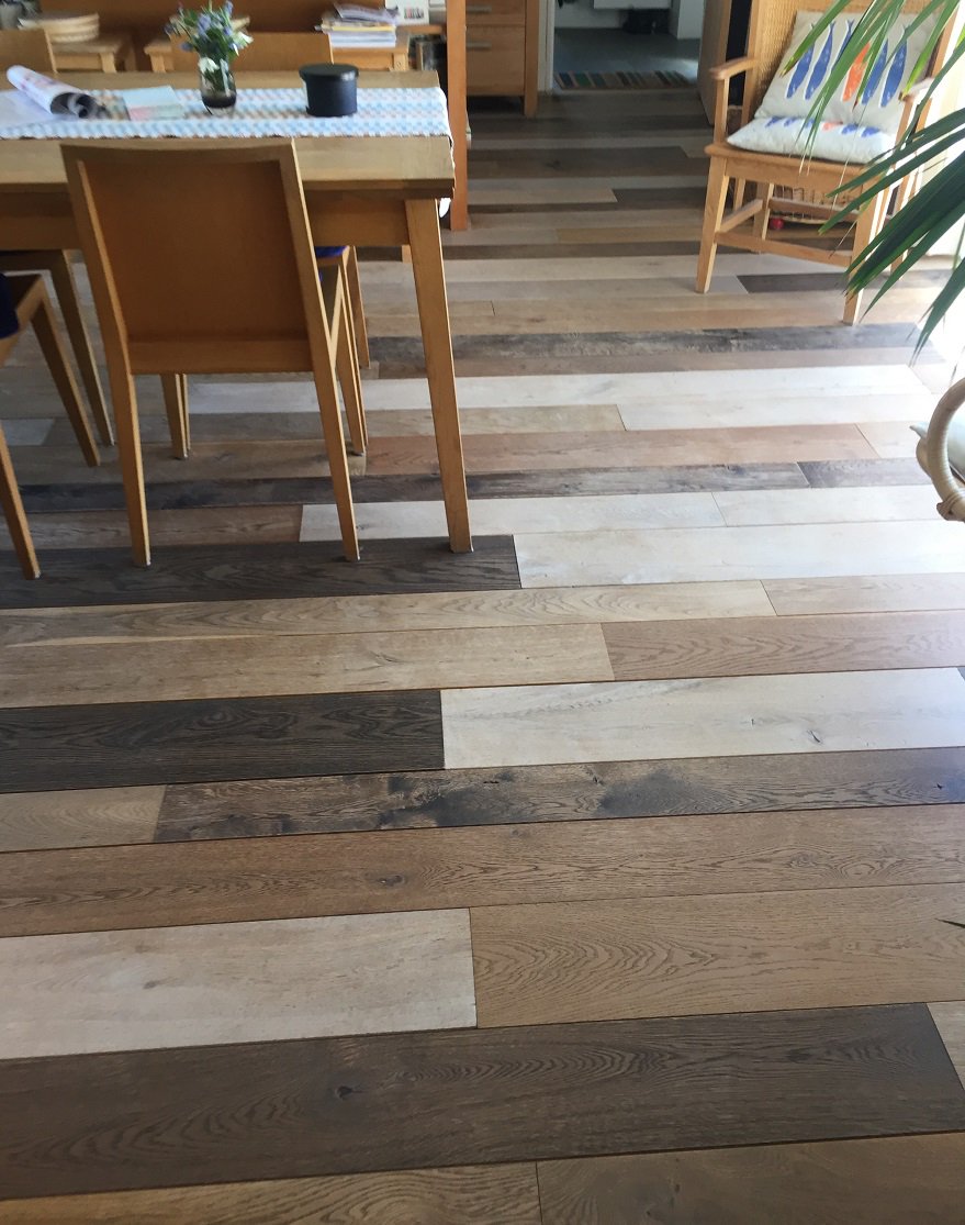 RusswoodUK's tweet image. We had a warm welcome from Coast 2 Coast Architects this week and were delighted to see an innovative take on fitting a Russwood floor mixing textures, styles, widths and colours #mixthingsup 🙃