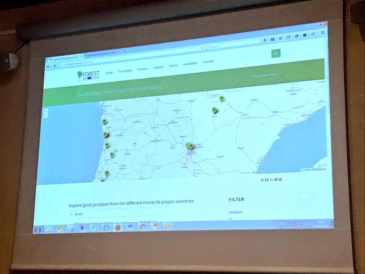ForestINProject's tweet photo. At Provence Model Forest Association (France) in our 5th partners meeting. Soon, new products, actions and other outputs of @ForestINProject. #smallholderstraining https://t.co/VhGZcFg0KD