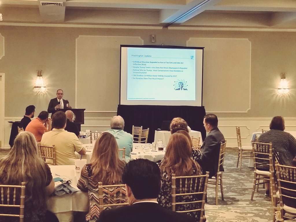 SonusBenefits's tweet photo. First Up, Stacy Barrow, Esq. with a compliance update on the ACA After the Tax Cuts and Jobs Act! #complianceisfun? #HRSummerFest18 🤓 https://t.co/gWj82o7LLb