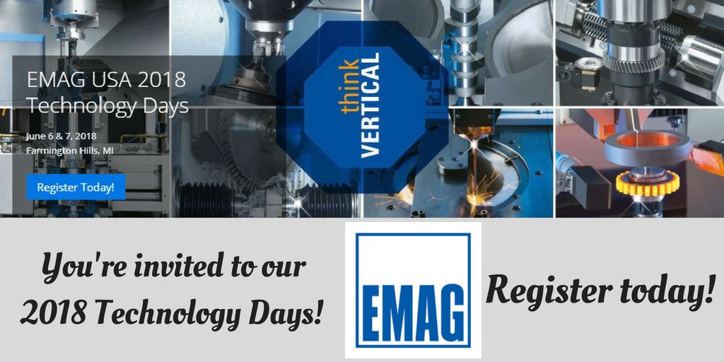 BernardandCo's tweet image. Day 2 of @EMAGGROUPUSA Technology Days! Yesterday was such a success. Who&apos;s attending? #technology #technologydays #mfg #manufacturing #machining #industrial #FarmingtonHills #Michigan #German