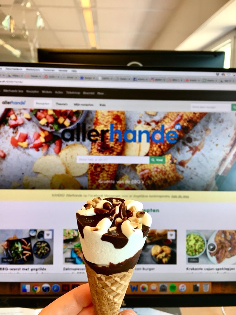 It’s a good week ☀️🍦☺️. #allerhande