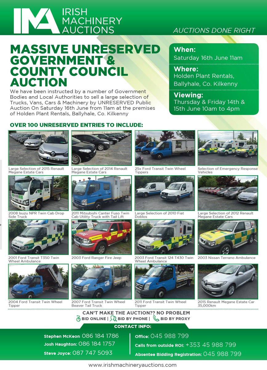ex government vans for sale