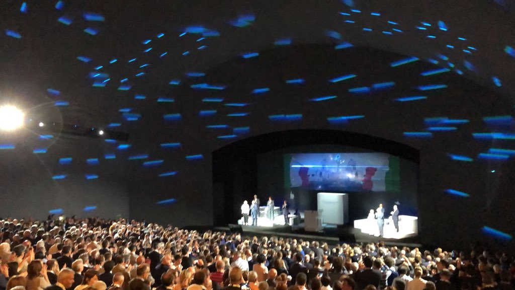 FimaaItalia's tweet photo. “Non è possibile che contro le nostre imprese ci sia il pressing asfissiante delle #tasselocali, dove il tridente d’attacco è: IMU-TASI-TARI.” #Sangalli #Confcommercio2018 @confcommercio #Fimaa #battagliaFimaa https://t.co/5kXc1SqLDG