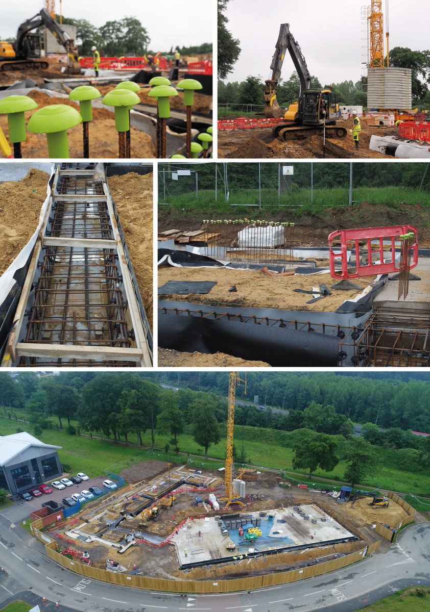 AmiriConstruct's tweet photo. The view from above looks fantastic at our @promegauk HQ site on the @USSPark with the falsework for the concrete frame in preparation and final reinforcement cages being positioned!
https://t.co/Zy1i377QMr @ArchitecturePLB #EckersleyOCallaghanLtd #DarGroup @curriebrown https://t.co/54ZK1y41pt