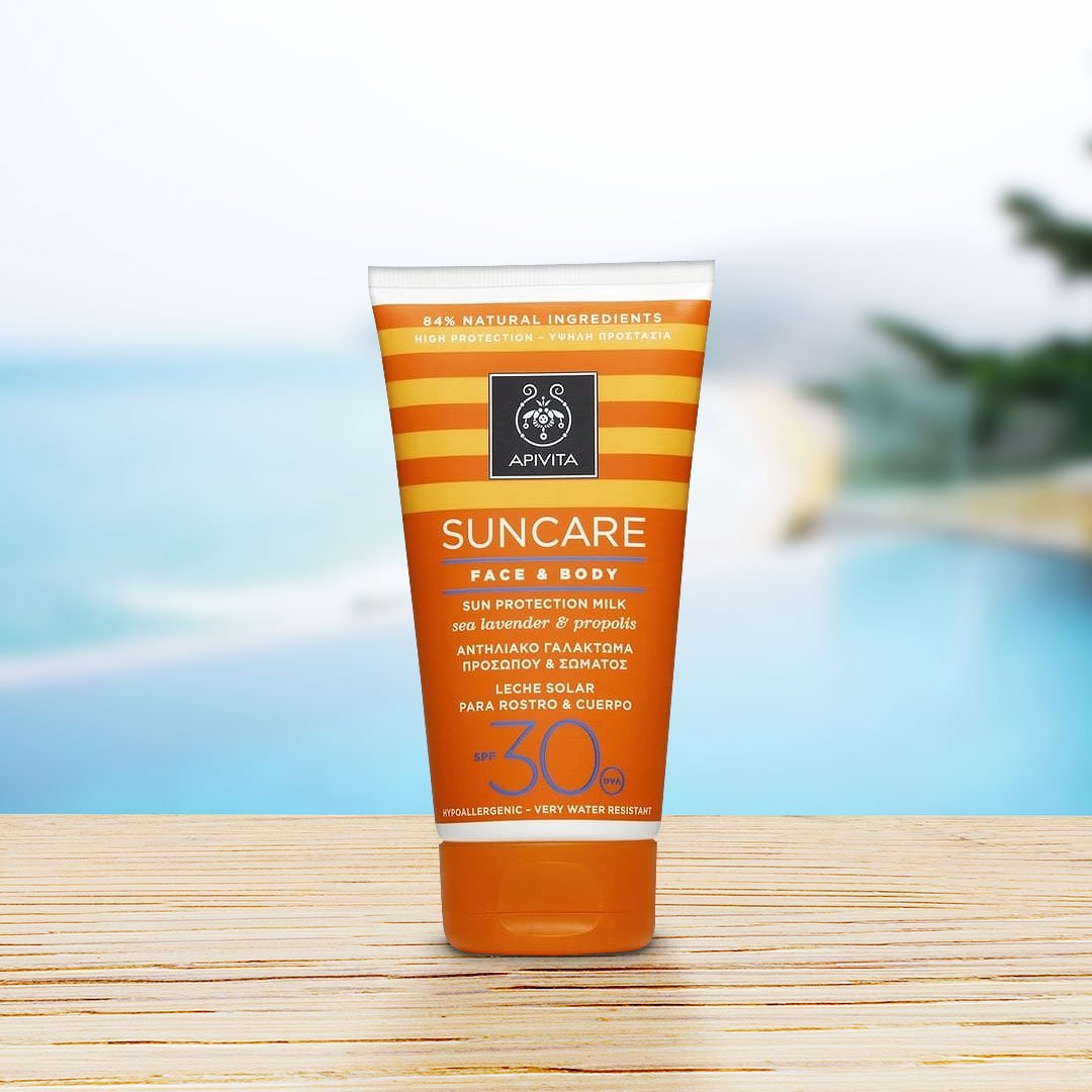 Pharmeden's tweet photo. With sunnier days just around the corner be sure to protect your skin this Summer with this Apivita Sunscreen! 

Shop now:  https://t.co/4xBjf02T1S https://t.co/nMocheJ4vn