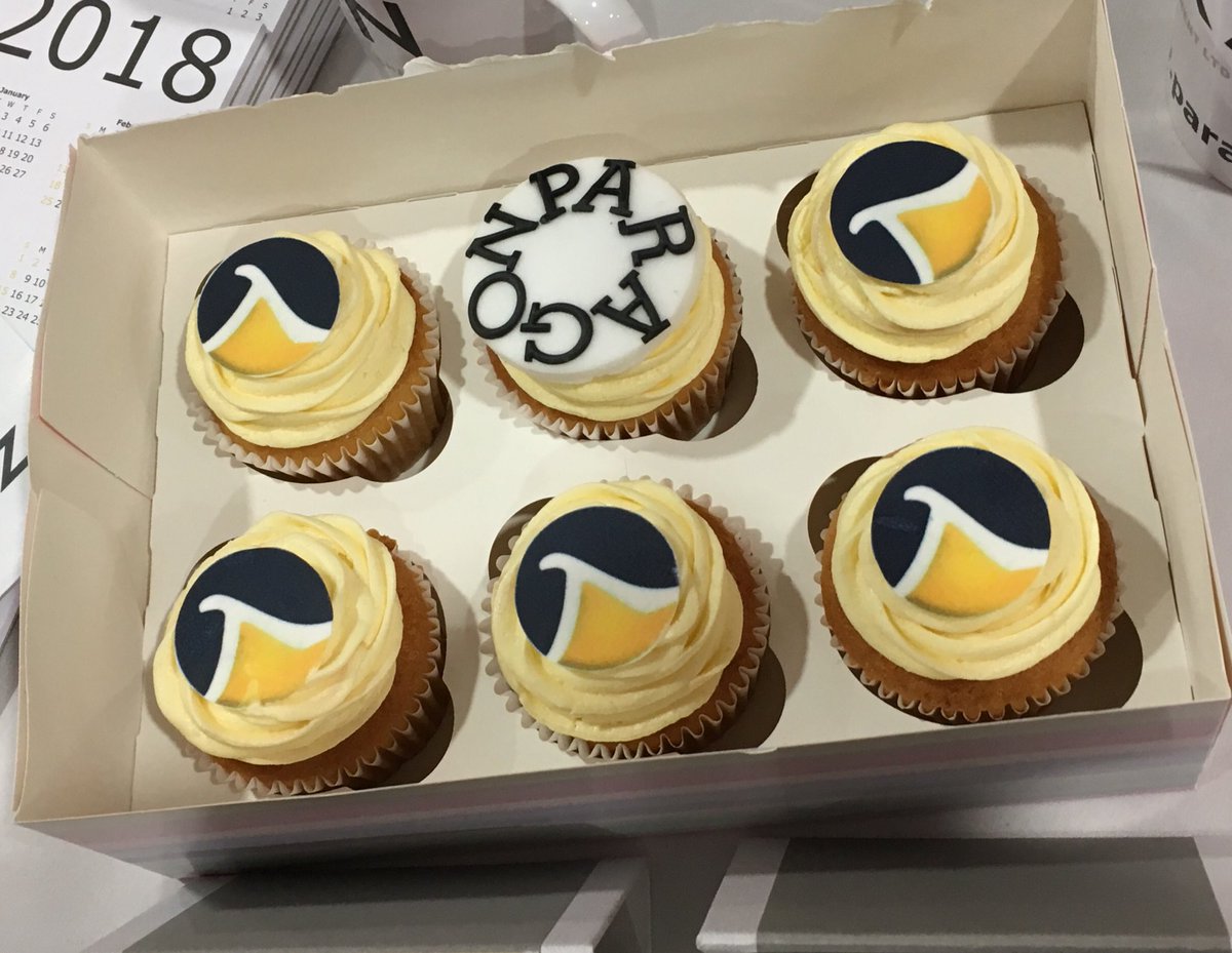 HarrogateHAUC's tweet photo. Cakes on the @paragon_TM stand to go with the refreshments they have sponsored @HarrogateHAUC today #haucroadshow https://t.co/pwxutowBkm