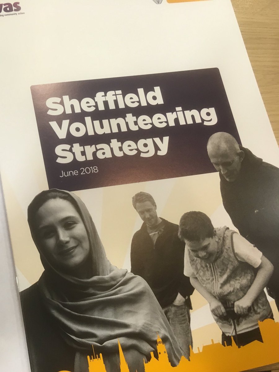 HWSheffield's tweet photo. This morning we are at the launch of the new #sheffield #volunteering strategy @vasnews @VolunteerSheff #givesometime https://t.co/ElRLTsFIAM