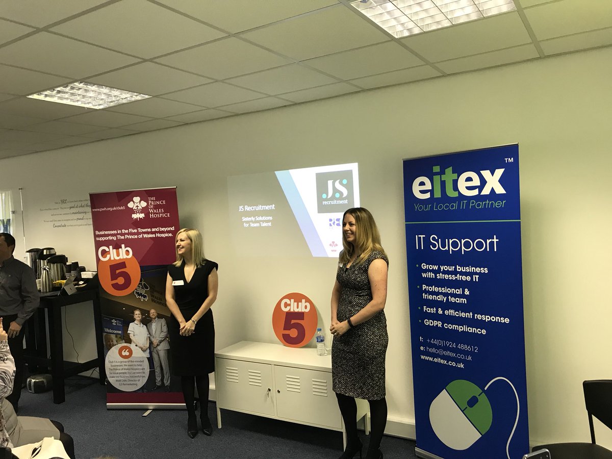 twilocreative's tweet photo. Great to see so many local businesses represented at this morning’s #club5 networking event with a great presentation by Sarah and Jilly from #jsrecruitment. Thanks also to #eitex for hosting and providing excellent early morning sustenance and also a great venue! https://t.co/2t3XKrOgpw