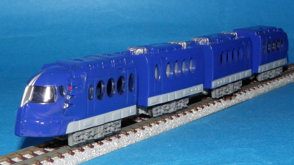 Small Thomas World على تويتر カプセルプラレール 南海 ラピート ｎゲージ 化 Wind Up Nankai Rapi T N Gauge 中間車１両に はこてつ動力ユニット を組み込んでいます その他の車両は はこてつ の足回りを使ってｎゲージ化しています カププラ は