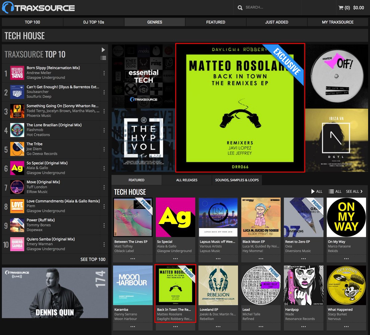 DaylightRobRecs's tweet image. Big banner and featured 💣 Thank you @traxsource!
@SpangledBallet - Back In Town The Remixes EP w/ @JaviLopezOFC &amp;amp; @leejeffreymusic Rmxs is available as Traxsource exclusive!

▶️▶️▶️ bit.ly/DRR066MatteoRo…

#DaylightRobberyRecords