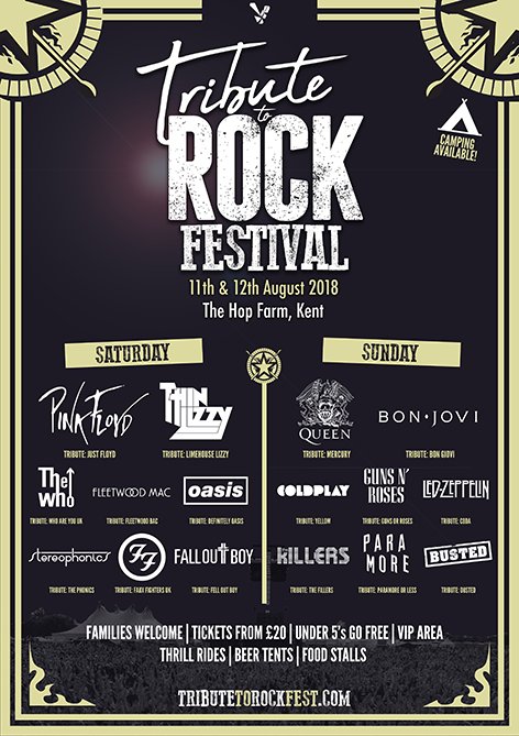 Coming the The Hop Farm this August! A weekend of legendary rock performances. More info: @RockTributeFest @Kent_Online @KM_newsroom @BBCRADIOKENT @KSCourier https://t.co/s1xook9MVO