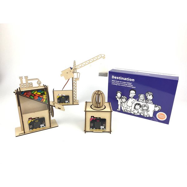 ScienceScopeIoT's tweet photo. Destination Kits from @micromaker for #making and exploring with your #BBCmicrobit AVAILABLE on our website! fun fair fever, kitchen capers and trekking the grove! https://t.co/6vxgcg2jjG … #coding @microbit_edu #microbitcommunity #microbit #edtech #edchat #code https://t.co/NTS2p9i59I