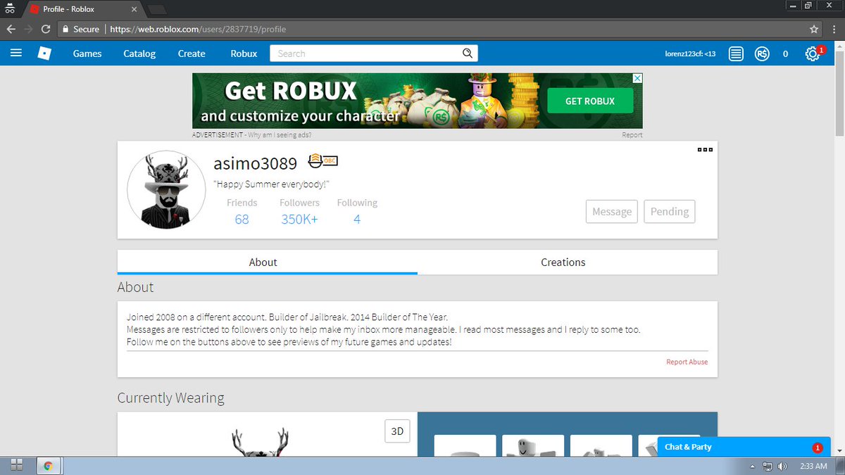 Asimo3089 On Twitter Hmmm Roblox Is Supposed To Be Cracking Down On Music That Roblox Doesn T Own Copyrights Taking Over Try It In Other Games With Similar Features And See What Happens - how to send robux to your friend 2018